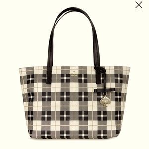 Kate Spade Hawthorne Lane Plaid Ryan Tote